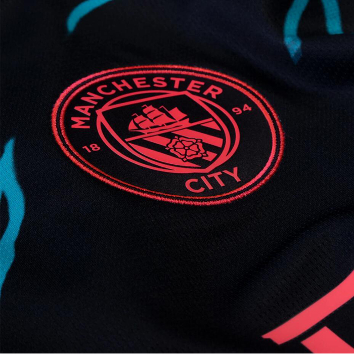 Manga Larga 3a Equipacion Camiseta Manchester City 23-24 - Haga un click en la imagen para cerrar